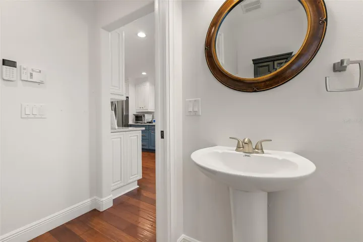 Half bath for guests