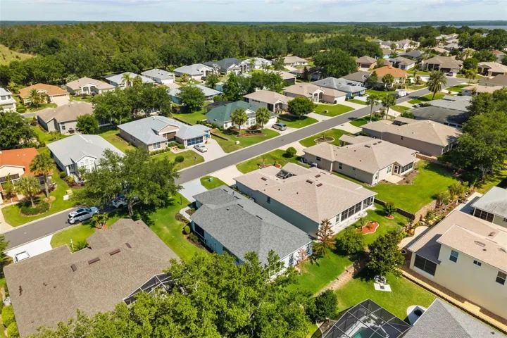 Aerial view showcasing the home's location within the beautifully maintained Royal Harbor community.
