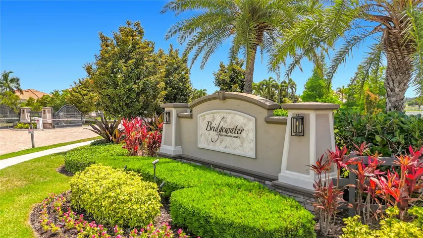 Bridgewater subdivision main entry on White Eagle