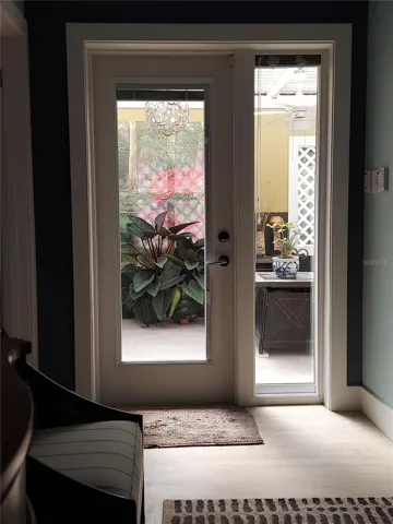 Primary Exterior Door to Hottub Covered Porch