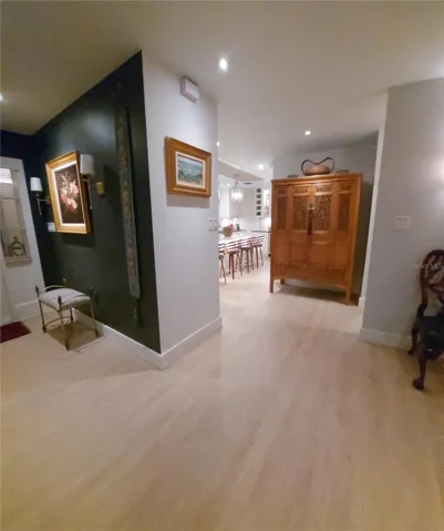 Leading into Kitchen