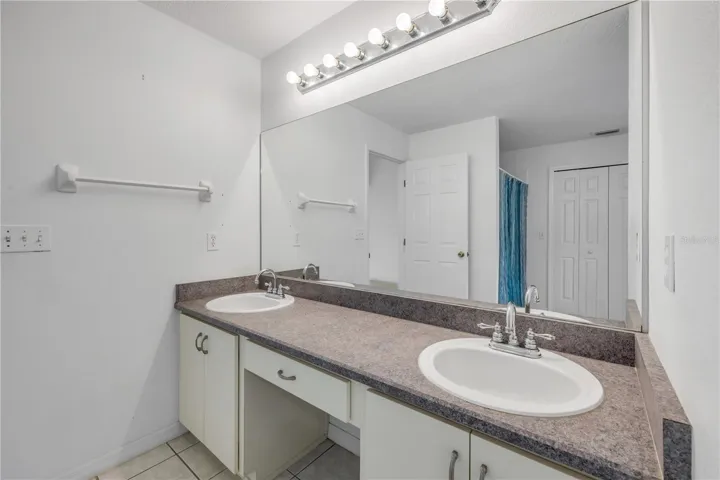 PRIMARY BATHROOM DOUBLE SINKS