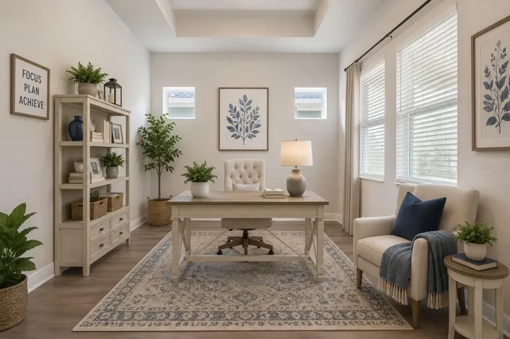 Office space/flex room (virtually staged)