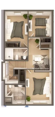 2nd Floor Floorplan