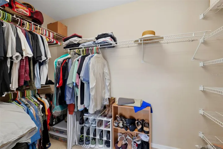 primary closet