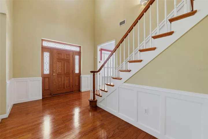 entry and stairs