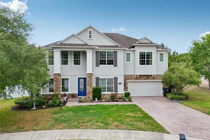 Perfectly situated on a quiet CUL-DE-SAC in the GATED COMMUNITY of Magnolia Park Estates, this spacious two-story home sits on an oversized .37 ACRE LOT with NO REAR OR SIDE NEIGHBORS, offering peaceful green space and WOODED VIEWS with room to truly spread out!