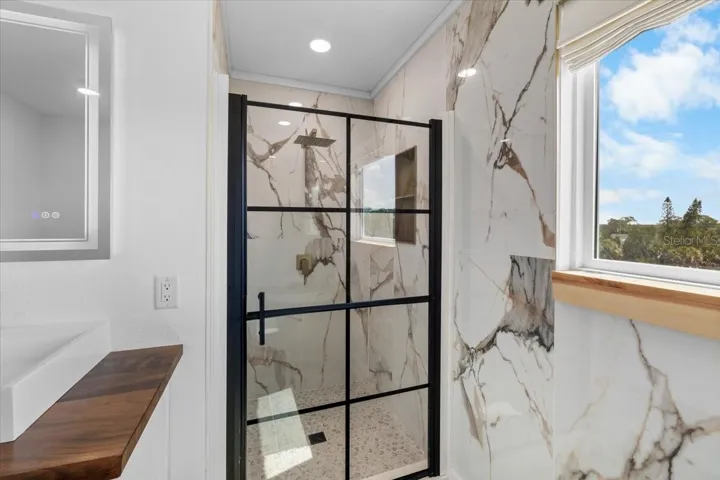 Primary Bath walk in Shower