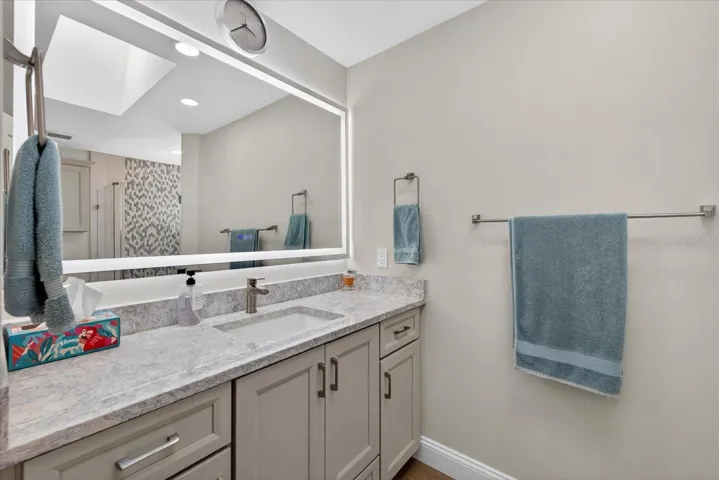 Master bathroom