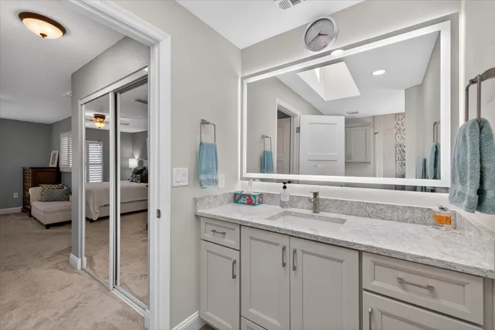 Master bathroom