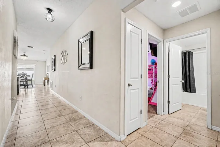1733 Broad Winged Hawk Drive, Ruskin FL 33570 - Entry Hall/Hall to secondary bedrooms