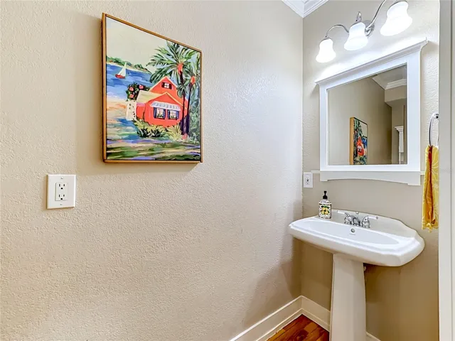 Powder Bath on First Floor