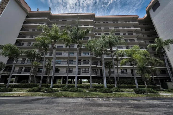 Front View of Otter Key with view of under building parking.