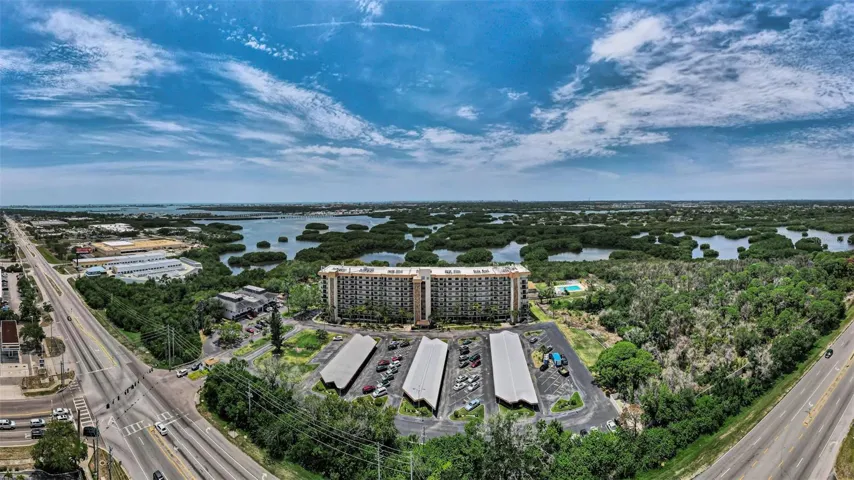 Fabulous view of the positioning of Otter Key and Cross Bayou in the background and out to open waters!