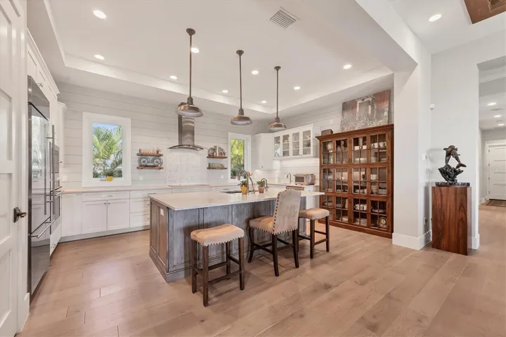 Open Chefs' Kitchen With Lots of Natural Light
