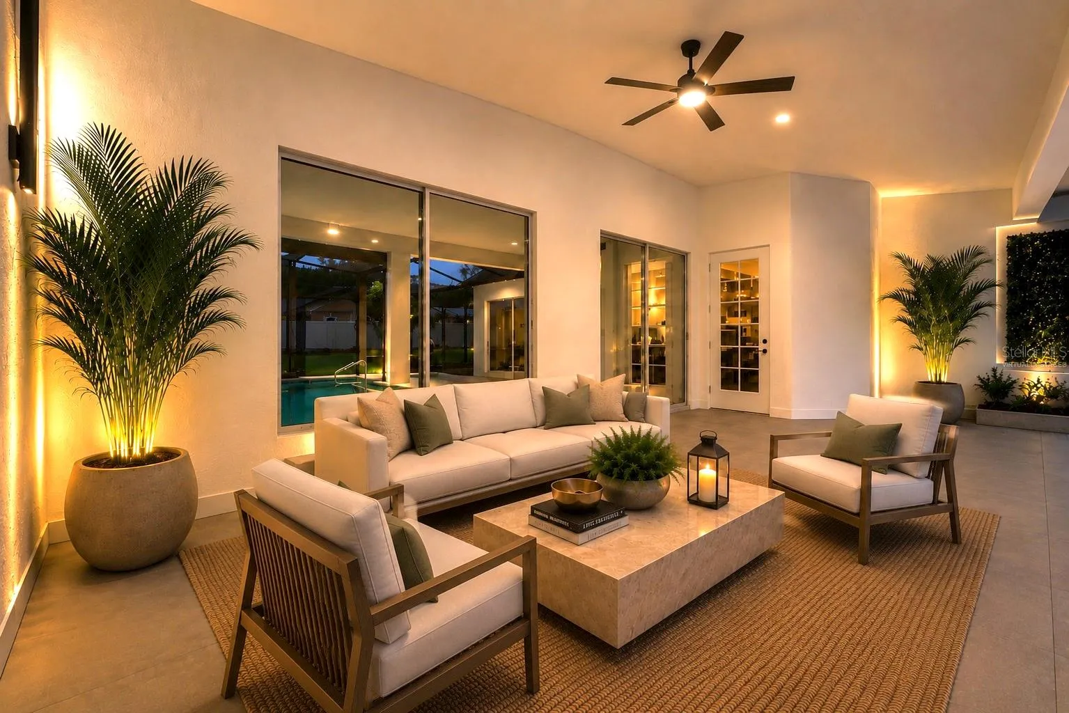 Porch Virtually Staged