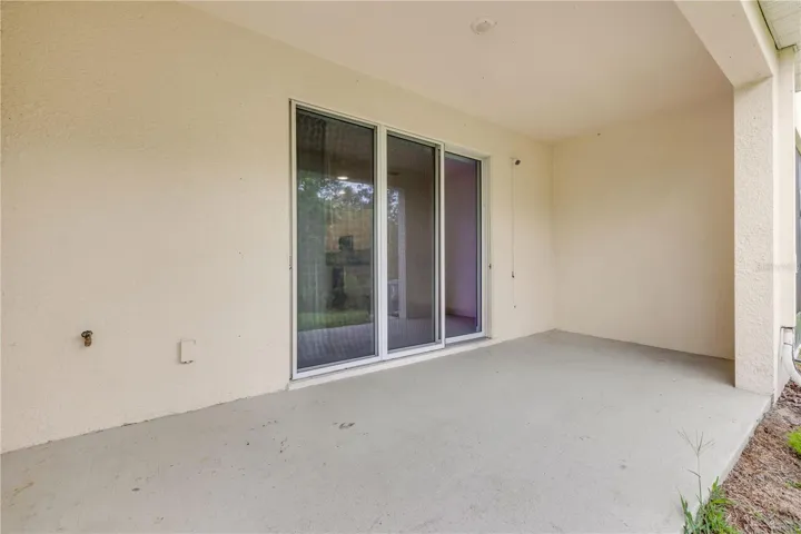Covered Back Patio