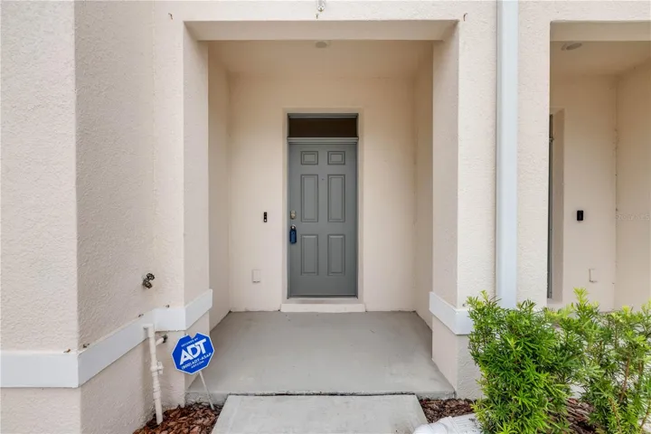 Covered Front Entry