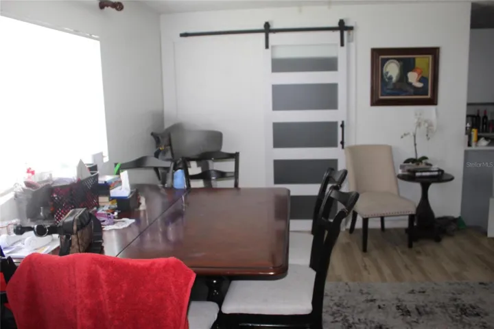 Dining room area