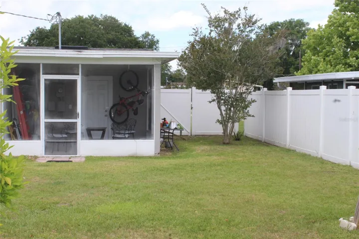 Back yard