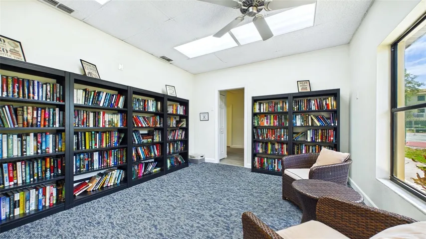 Clubhouse library.