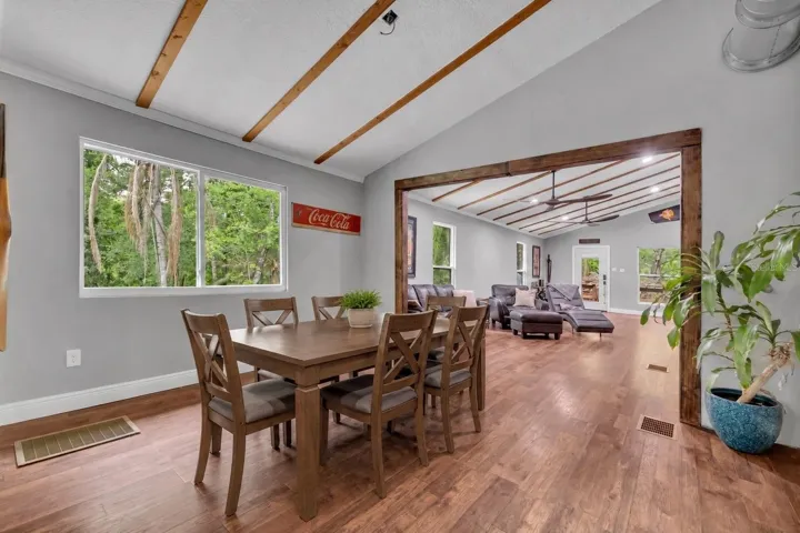 Dining room, just off of kitchen and then living room