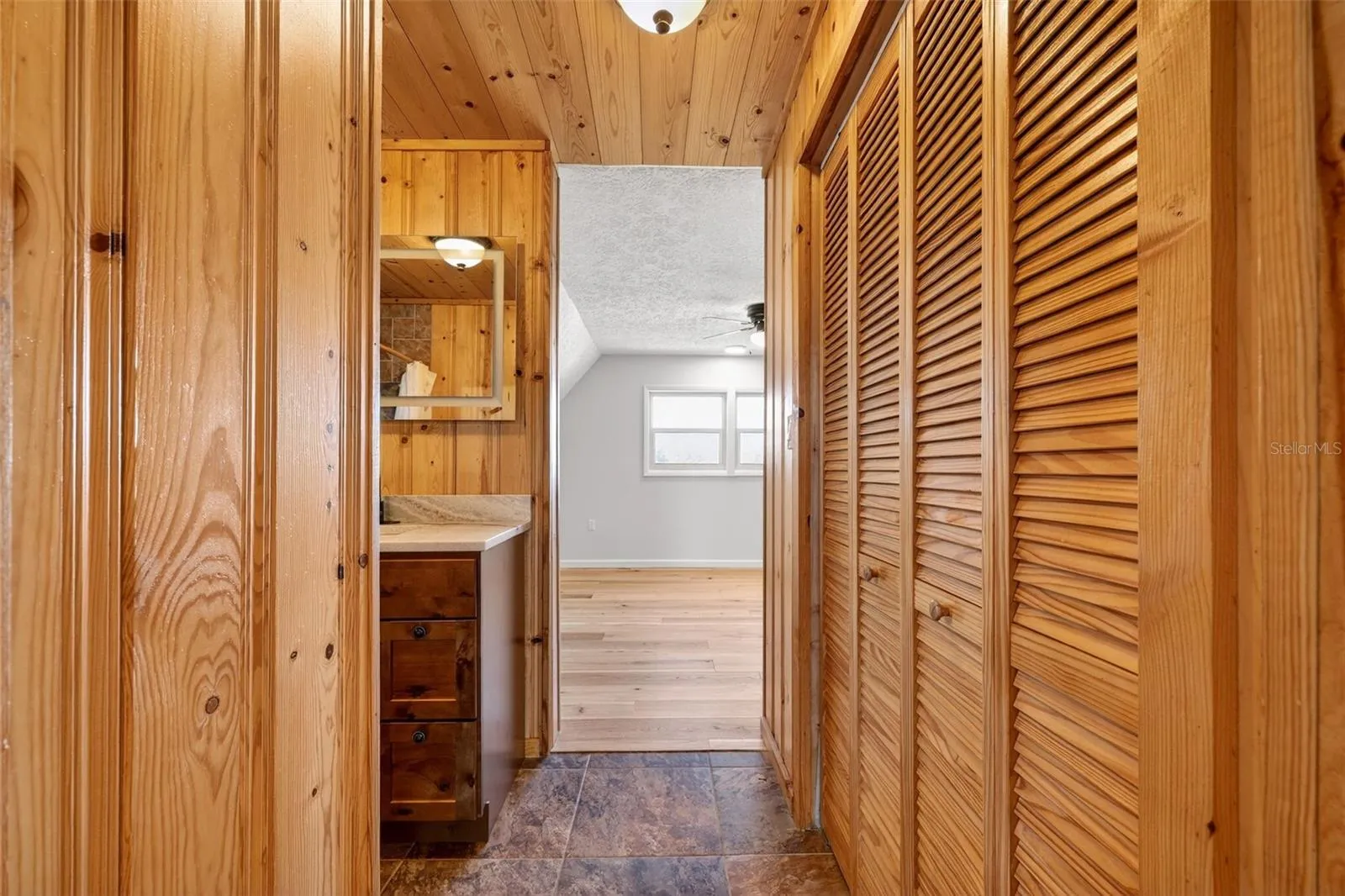 Loft to bath and primary bedroom