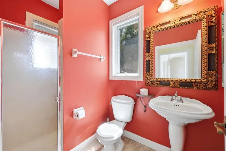 Main Level Pool Bath + Ensuite for 2nd bedroom