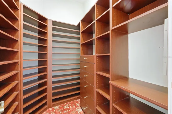 One of two Primary Closets