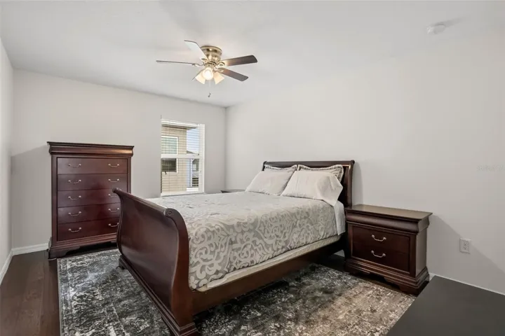 Bedroom three with a walk-in closet 14.2 x 11