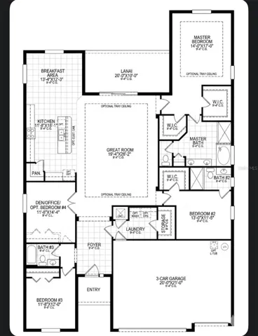 the Floor plan provided by the Builder all size of the room need to be verify and Confirmed by the seller or seller agent