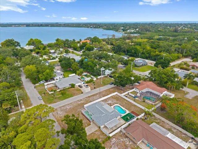 Palma Sola Bay one block away