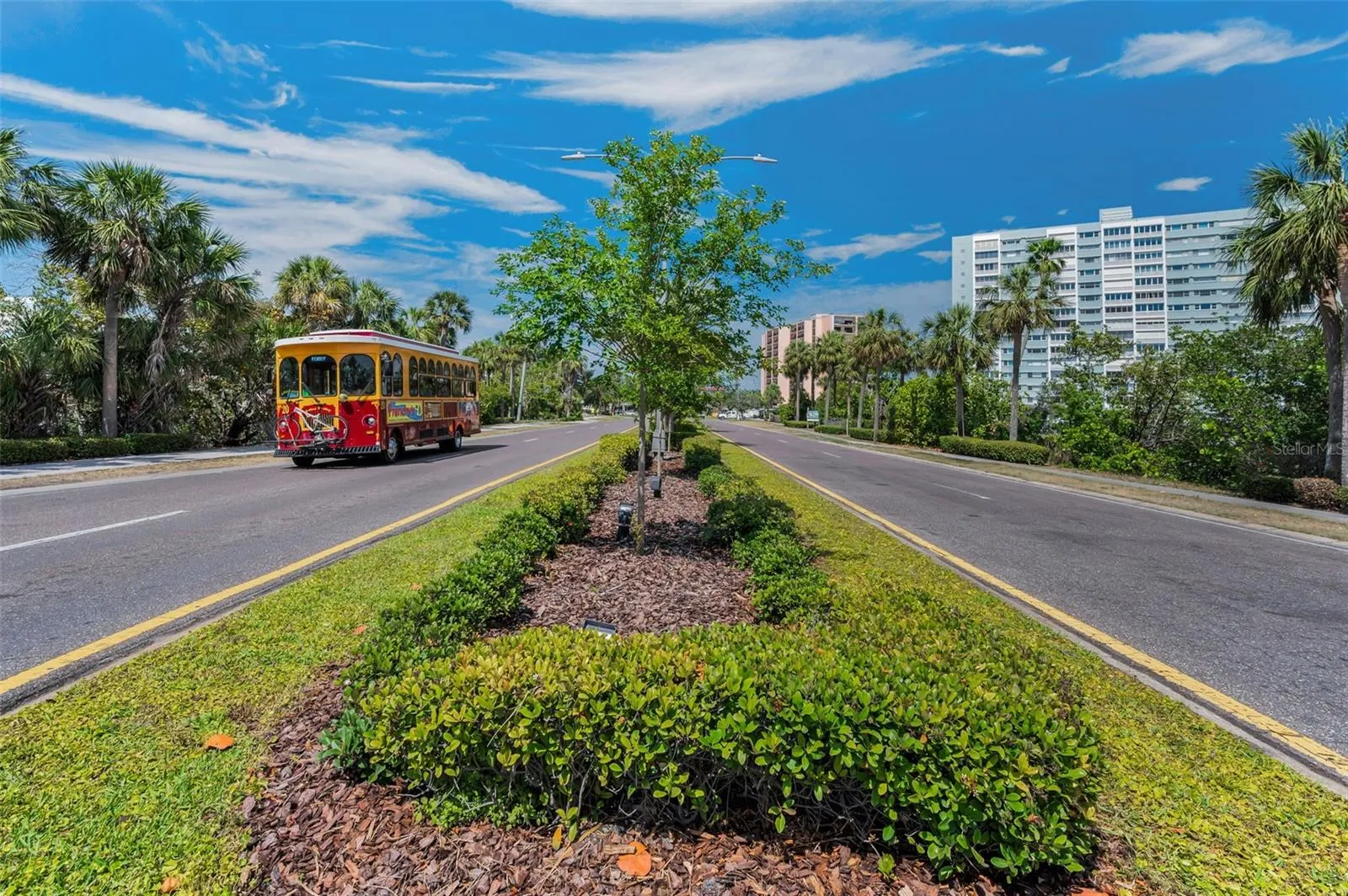 Jolly Trolley will take you to the beaches!