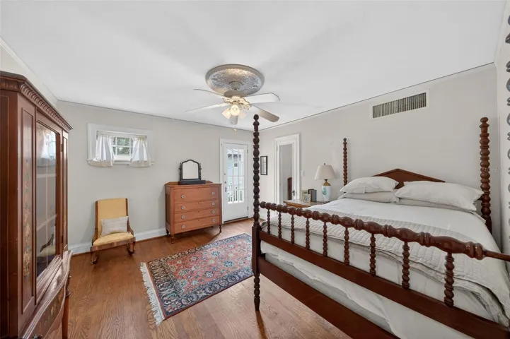 Third bedroom with a second floor patio