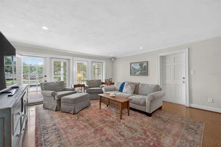 Family room off the kitchen