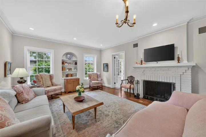 Lots of light in the living room