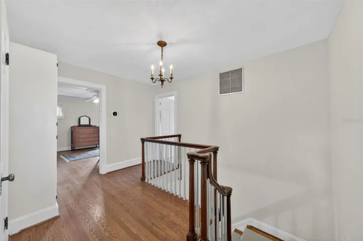 Landing at top of stairs