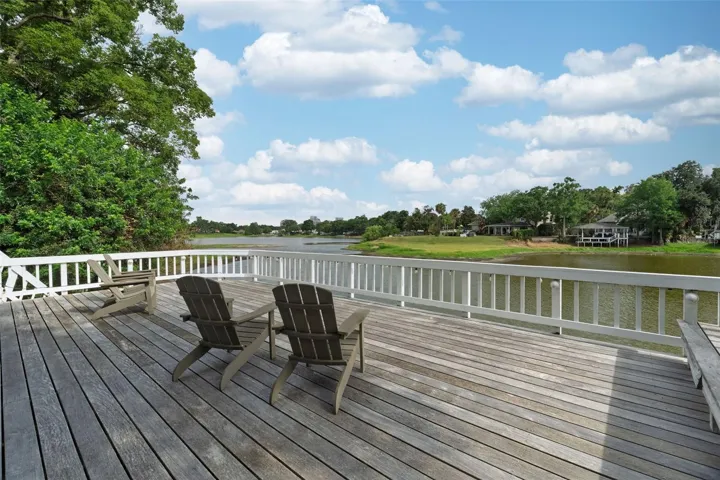 Lake deck