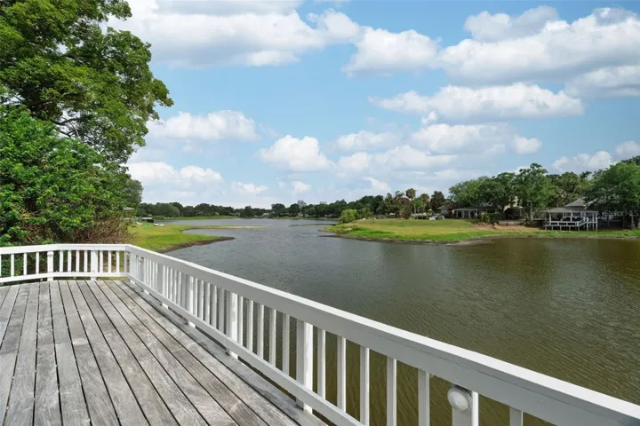 Lake deck