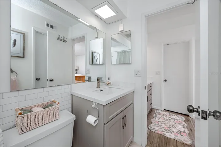 Bathroom with Primary bedroom access