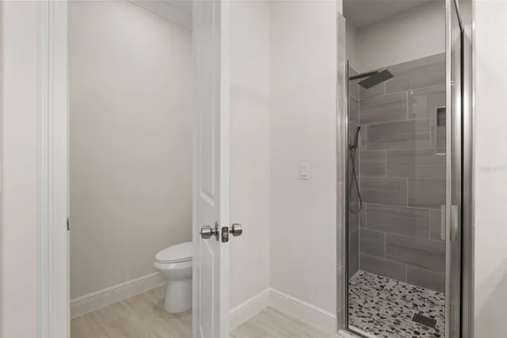 Walk in shower
