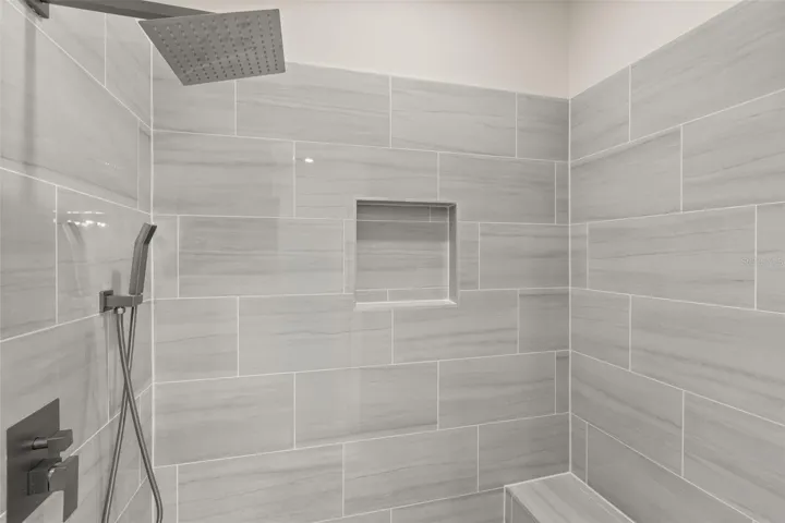 Title walk in shower