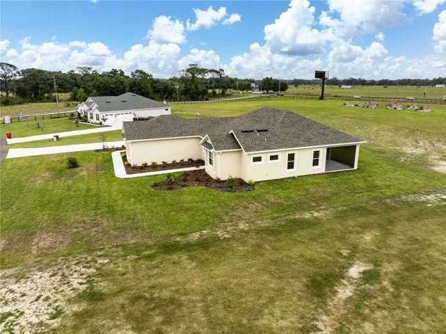 Side view of home