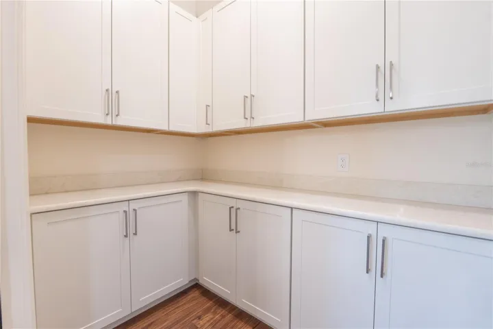 Pantry off of the kitchen