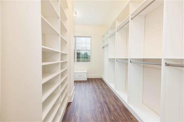 Primary walk-in closet