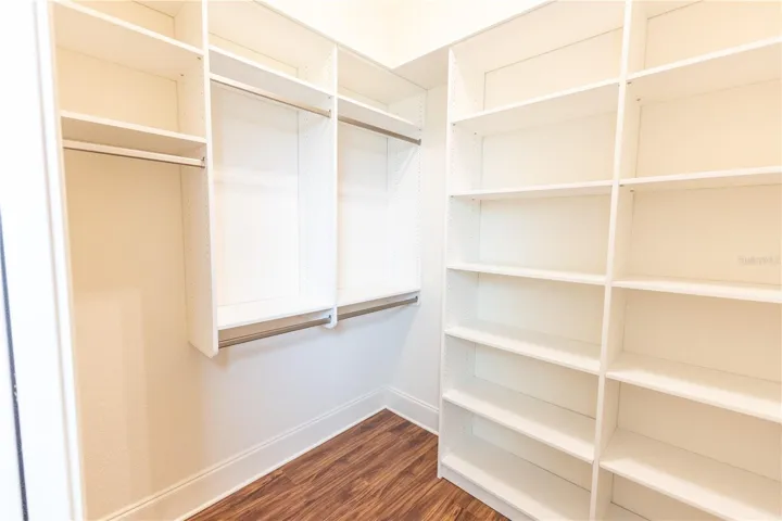 Bedroom #4 walk-in closet