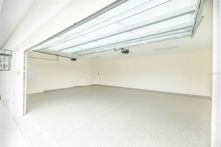 Three car garage