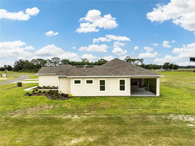 Side view of home