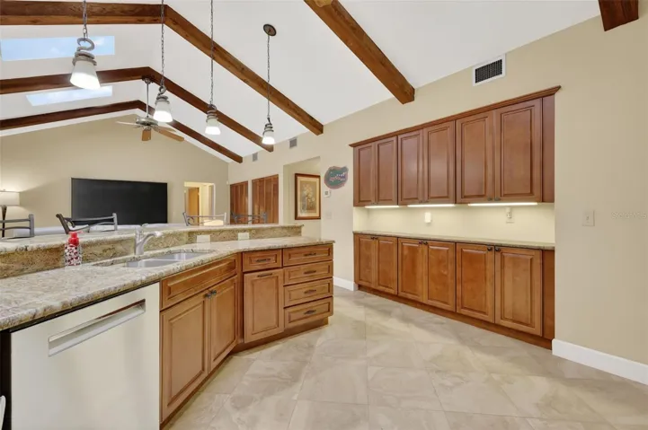 Loads of cabinetry...