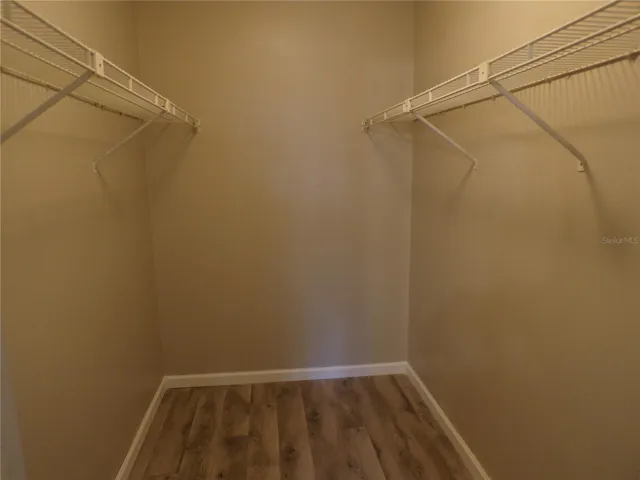 Primary Bedroom has walk-in closet